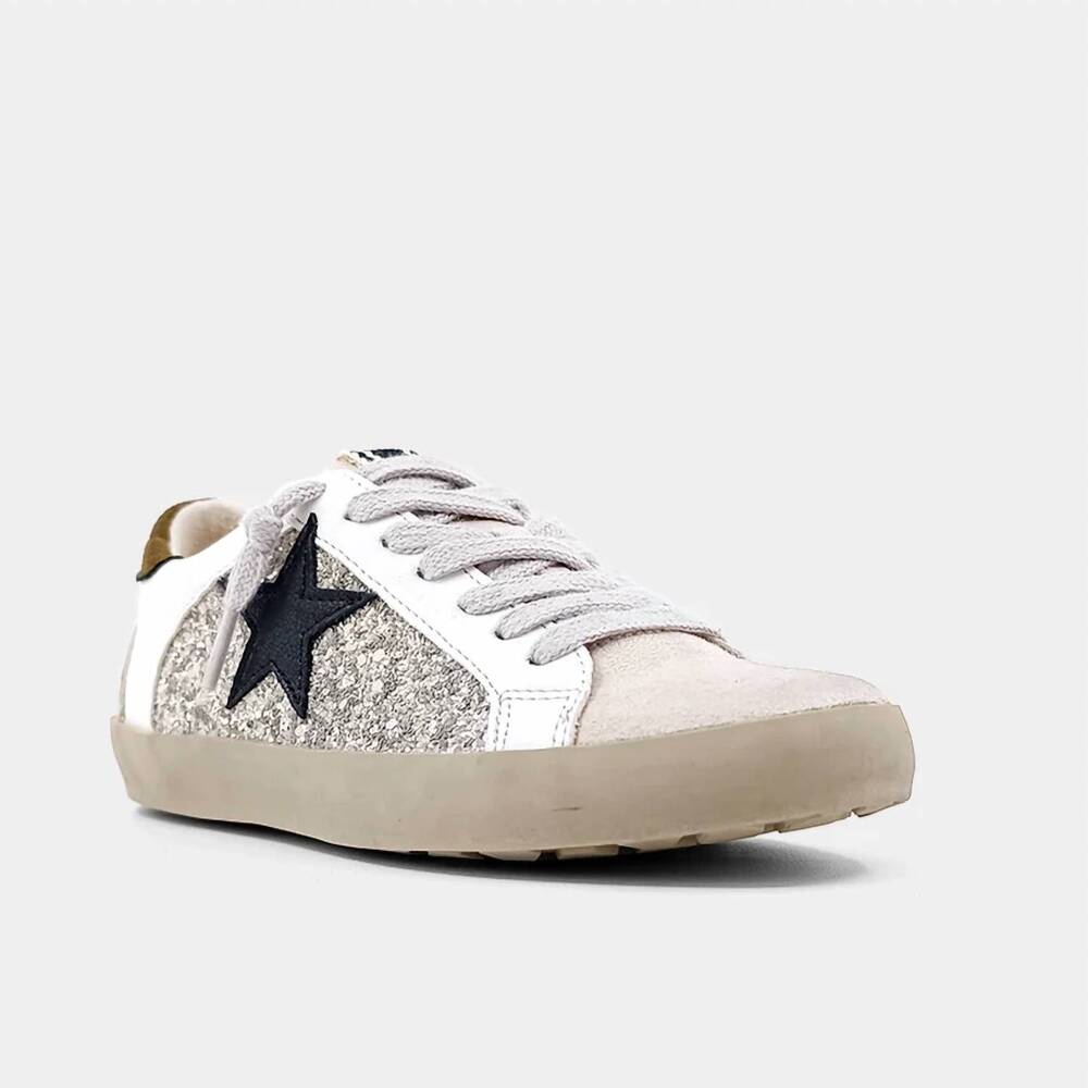 NEW SHU SHOP kid's paula shoe in pearl glitter
